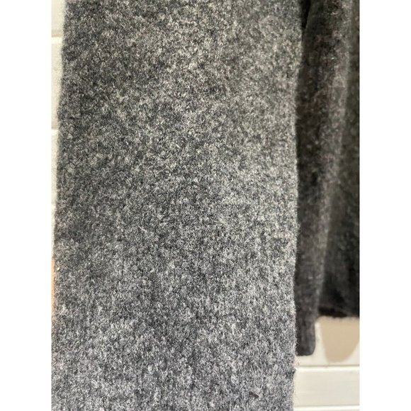 One Grey Day mercerized yak Wool Sweater metal ascent Sz M Anthropologie gray - Picture 6 of 15
